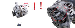 Alternador 8200660050 A001TA2293 70A Mitsubishi 1.2 16v Renault 1094
