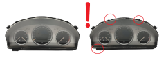 Conta-rotações Mercedes C W204 A2045404548 VDO 55962