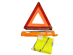 Colete Segurança + Triângulo Renault 7711425750 Original