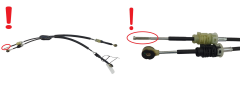 Cabo mudanças 349354513R Renault Kangoo 3