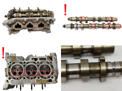 Cabeça do motor 1642R-4 110417920R 0.9 TCE Dacia Renault 61
