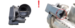 Válvula do corpo do acelerador VWAG 03C133062C A2C53030936 1.4 TSI 2492
