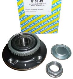Cubo de Roda Traseira Fazer Citroen Peugeot R15943 374868 3748.68 SNR