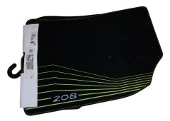 Tapetes de chão para carro Novo Original 1613457580 Peugeot 208