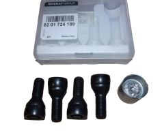Parafusos da roda Original 8201724189 Renault Dacia