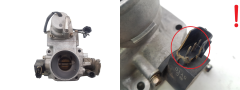 Válvula do corpo do acelerador Mazda 626 E0T13471