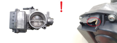Válvula do corpo do acelerador Citroen Peugeot 9652682880 408239823003 2.0 16V 1963