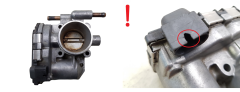 Válvula do corpo do acelerador Opel 24420536 0280750133 Bosch 2692