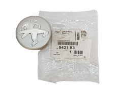 Tampa do cubo da roda Peugeot 542183 5421.83 Novo Original