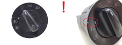 Interruptor de luz Volkswagen VWAG 1C0941531A 7
