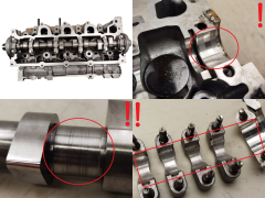 Cabeça do motor Renault Nissan 1.5 DCI 110421615R -B 110413019R 2013 3