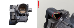 Válvula do corpo do acelerador Fiat Ford 5519278 40SMF10 Magneti 2655