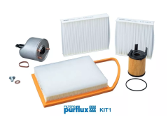 Conjunto de filtros Fazer Citroen Peugeot KIT1 1109AY 1109.AY Purflux