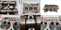 Cabeça do motor 1642R-8 110417920R 0.9 TCE H4B Dacia Renault S87
