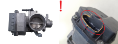 Válvula do corpo do acelerador Citroen Peugeot 9648053780 408239823003 1.8 2.0 1338