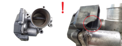 Válvula do corpo do acelerador VWAG 03L128063E A2C53338105 2.0 TDI 2289