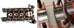 Cabeça do motor Alfa Romeo 55185881 2.2 JTS 939A6000 3