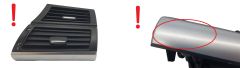 Grelha ventilação Direita Original 9227768-05 BMW X6 E71