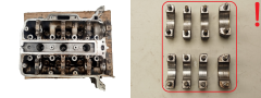 Cabeça do motor Opel 90400233 1.0 12V Z10XE