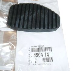 Cobertura Pedal Borracha Novo Original 4504.14 450414 Citroen Peugeot