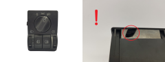 Interruptor de luz Opel Zafira A 09133249 09138347