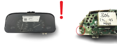 Conta-rotações Peugeot 306 9610192480 09033509902 54763