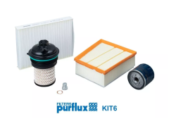 Conjunto de filtros Fazer Renault KIT6 152089599R Purflux