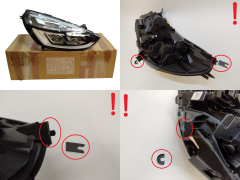 Farol Direito Frente Renault Clio 4 260101766R Novo