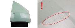 Vidro da porta Frente Direito 7701470199 7700848397 Renault Megane Cabriolet