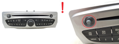 Rádio leitor de CD Renault Megane 3 Scenic 3 281159389R 7648026391 0203