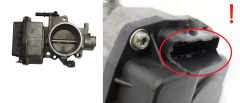 Válvula do corpo do acelerador Citroen Peugeot 9648053780 408239823003 1.8 2.0 2