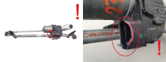 Mecanismo Limpa-vidros Frente Volkswagen Golf 5H1955023A 3397022313