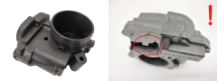 Válvula do corpo do acelerador PSA Mini V757437980-01 A2C53252208 VTI 2