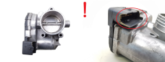 Válvula do corpo do acelerador Citroen Peugeot 0280750085 1635Q9 1.6 Bosch 1950