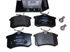 Pastilhas travão Traseira Original 8660006316 Renault Motrio
