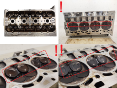 Cabeça do motor VWAG 03C103358S 1.6 16V FSI BLF 2