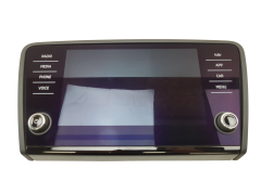 Ecrã do rádio Navi Skoda Octavia 3 5E0919605M A2C1893790001
