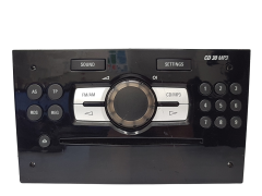 Rádio leitor de CD 30 MP3 Opel Corsa D 13289921 497316088 UZU