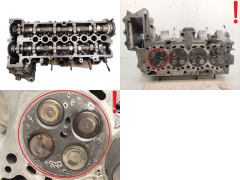 Cabeça do motor BMW Rover Land Rover 2247038 11 2.0 CDT M47R