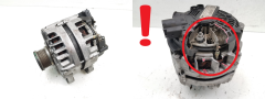 Alternador 9678048880 TG15S205 Valeo 1.6 HDI Citroen Peugeot Fiat