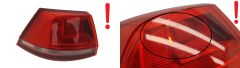 Farol Esquerdo Traseira VW Golf 7 5G9945095C 0km