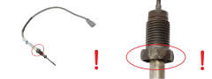 Sensor Temperatura Gases Escape 226403465R Renault 2.0 DCI