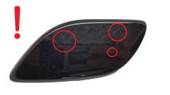 Tampa de cobertura Esquerda Original Skoda Octavia 2 1Z0955109A