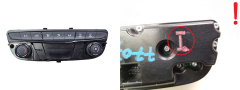 Unidade de Controlo do Aquecedor A/C Opel Astra K 39042438 GM