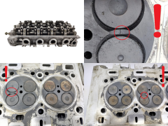 Cabeça do motor 8200005876 7701476952 Renault 2.2 dci 2.5 dci S8