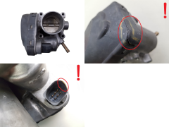 Válvula do corpo do acelerador VWAG 036133062 408.238/321/001 1849