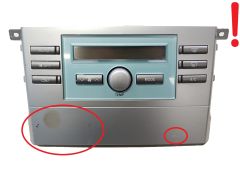 Unidade de Controlo do Aquecedor Toyota Corolla Verso 55900-0F030 55902-0F010-B