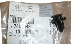 Clip Fixação Zderzaka Novo Original 7401.HS 7401HS Citroen Peugeot