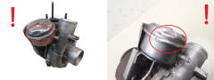Turbocompressor GTA1546LV 8200673918 763980-4 1.9 DCI Garrett Renault