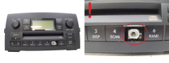 Rádio leitor de CD Toyota Corolla 86120-13060-B0 CQ-TS7170A